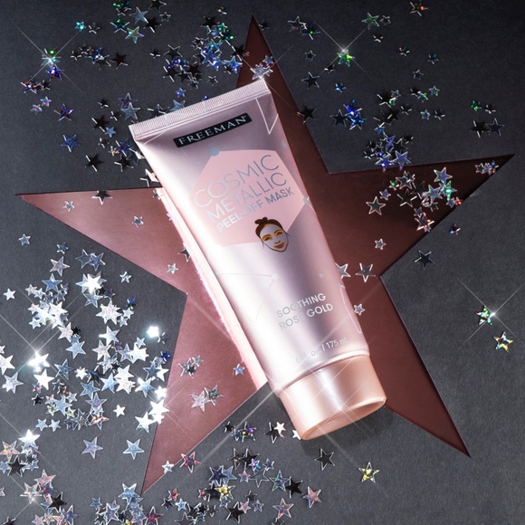 2x Freeman Metallic Peel Off Face Mask Soothing Rose Gold - Picture 3 of 4